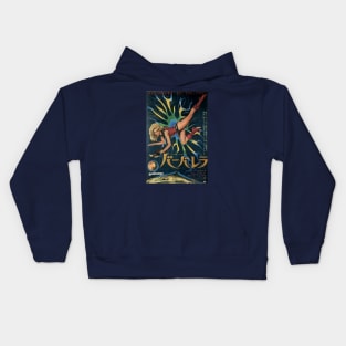 Classic Foreign Movie Poster - Barbarella Kids Hoodie